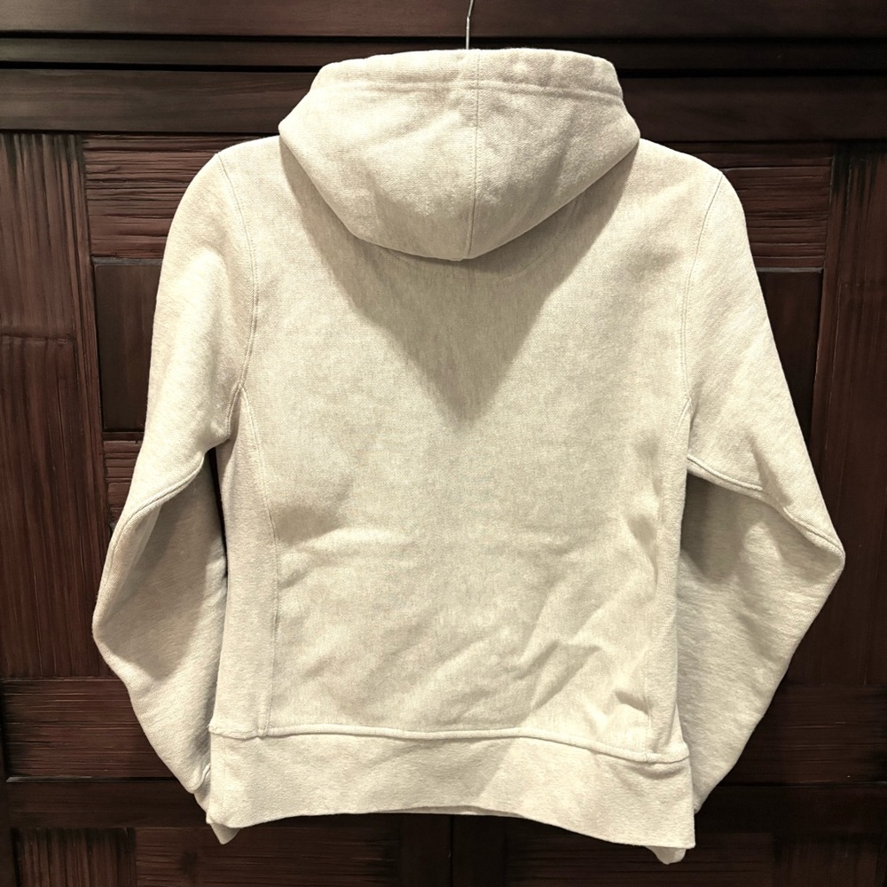 The Black Dog Cream Hoodie with Black Emblem - Picture 7 of 7